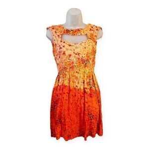 Urban Renewal Floral Pin Up Vintage Style Dress